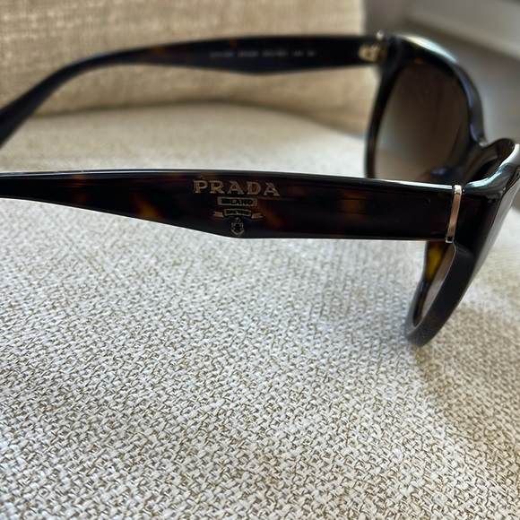 Prada Havana Cat Eye Sunglasses - Picture 4 of 6